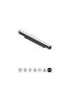 MAGNETO mini * LINEAL 360º LED 6W 110º NEGRO